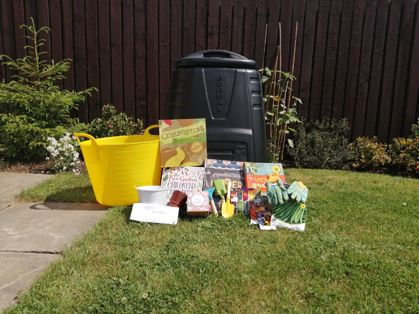 Picture of competition prizes